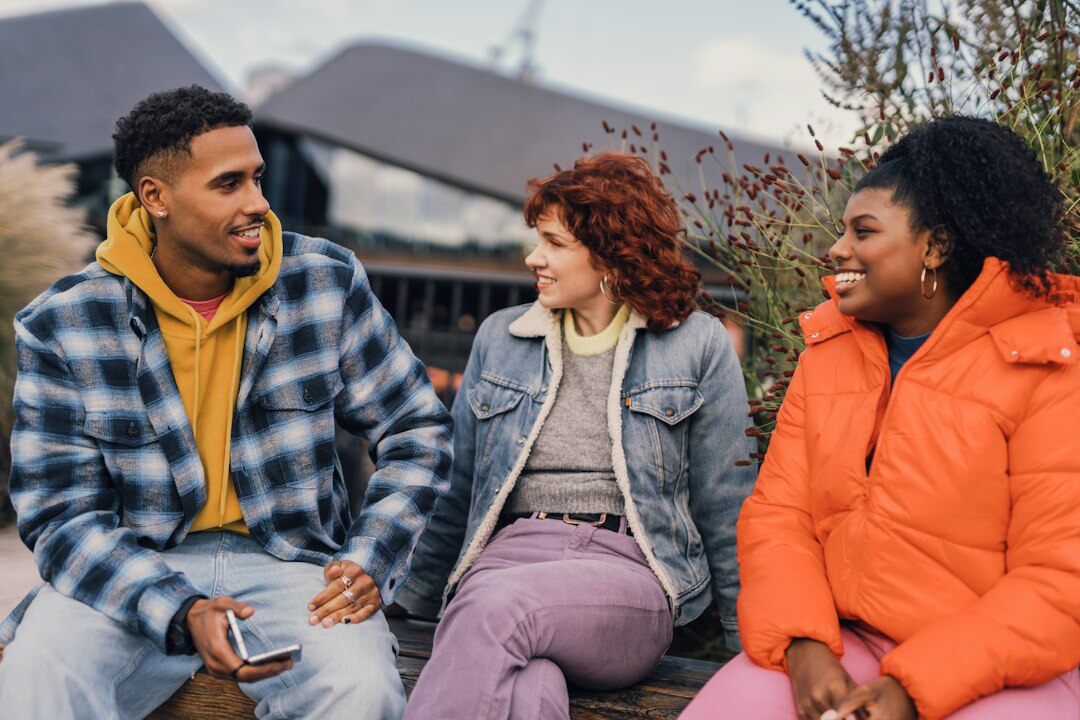 group of neighbors smiling