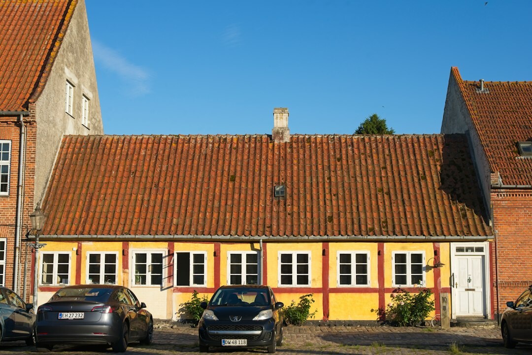 quiet danish village street