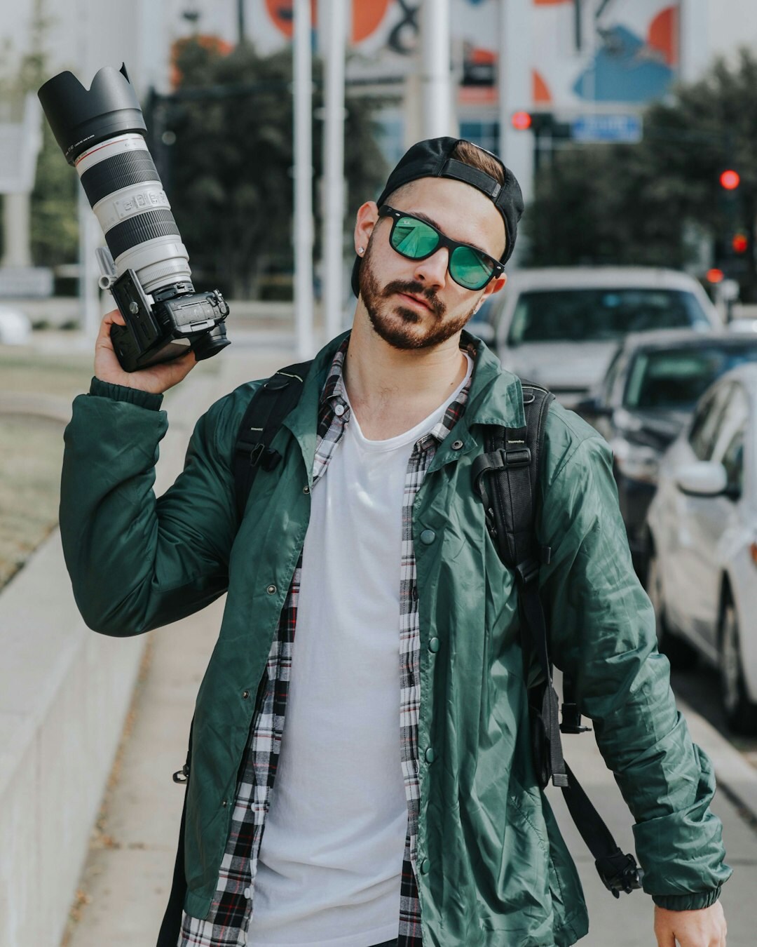 photographer capturing daily life