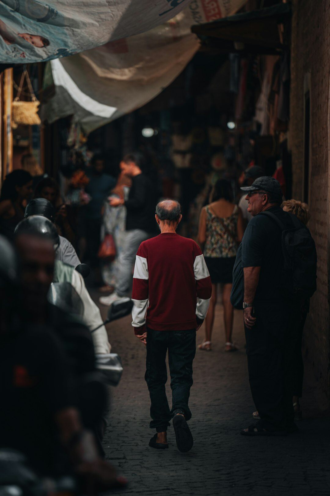 documentary photographer meeting local people
